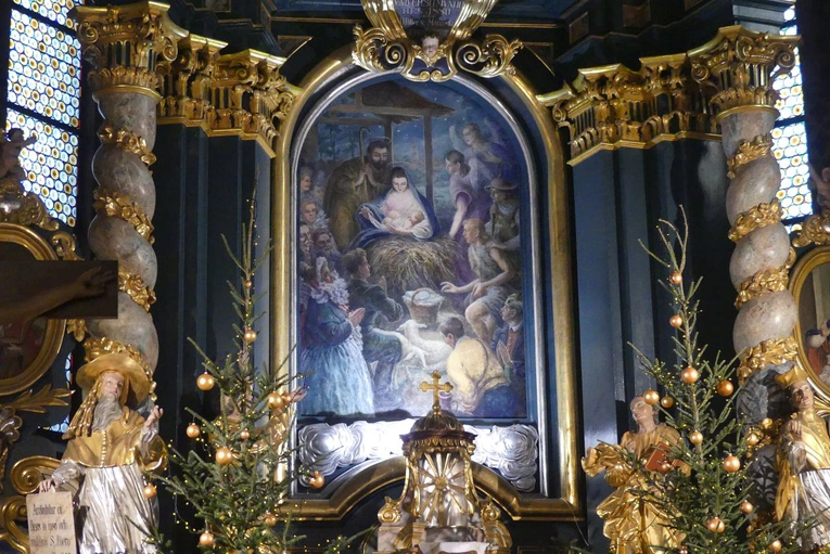 Opłatek Domowego Kościoła w konkatedrze Narodzenia NMP w Żywcu - 2023