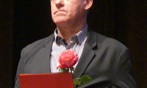 Piotr Pastuszka - reprezentant Wspólnoty "Krzew Winny" z Jawiszowic.