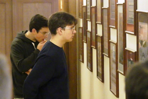 Liturgiczna Ekspedycja na ferie - ministranci i lektorzy zwiedzili kurię diecezjalną