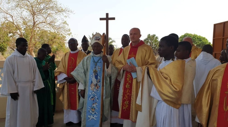 Poświęcenie kościoła w Togo