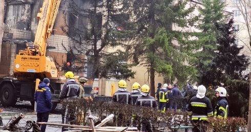 Ukraina: 18 osób, w tym kierownictwo MSW, zginęło w katastrofie śmigłowca pod Kijowem