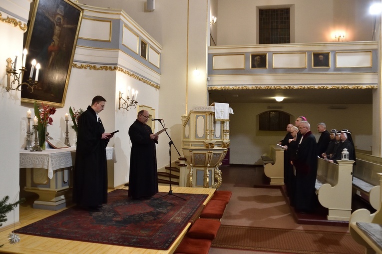 Modlitwa ekumeniczna u sopockich luteran