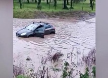 Sardynia. Drogi zamieniają się w rzeki