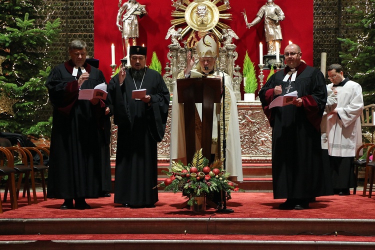 Nabożeństwo ekumeniczne w katedrze wrocławskiej 