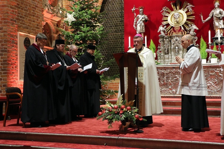 Nabożeństwo ekumeniczne w katedrze wrocławskiej 