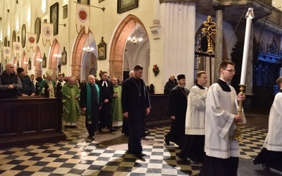 Msza św. z udziałem kapłanów wyznań chrześcijańskich w Oliwie