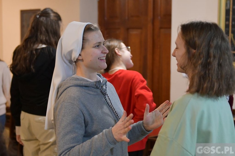 Rekolekcje dla dziewcząt w Rokitnie