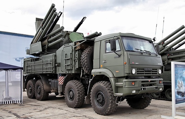 System obrony przeciwlotniczej stanął sześć kilometrów od rezydencji Putina