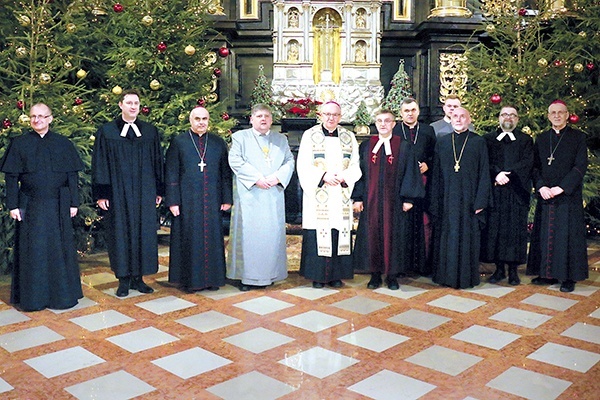 Uczestnicy centralnego nabożeństwa ekumenicznego w Lublinie.