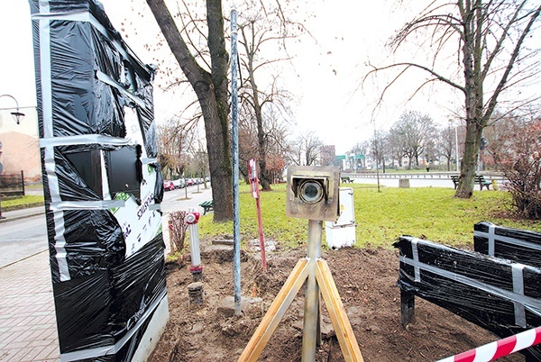 ▲	Przy części z nich dodatkowo mają być ustawione ławeczki oraz stojaki na rowery.