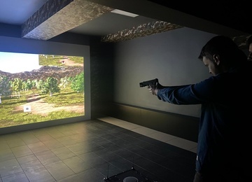 Otwarcie wirtualnej strzelnicy w Zespole Szkół nr 3 w Rybniku