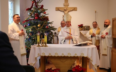 Mszy św. w kaplicy CDR przewodniczył bp Marek Solarczyk.