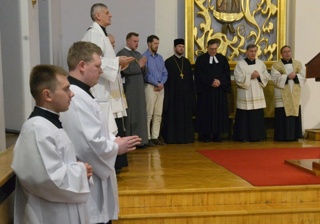 Modlitwa ekumeniczna w WSD Radom