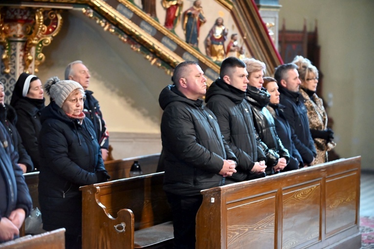 Pogrzeb Roberta Kapłona, taty ks. Daniela