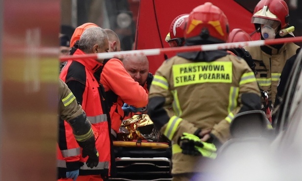 Katowice. Tragiczny finał poszukiwań, dwie osoby zginęły w katastrofie kamienicy 