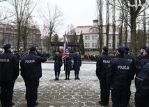 Katowice. Uroczyste ślubowanie policjantów