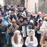 Zakliczyn. Kolędowanie ulicami miasta