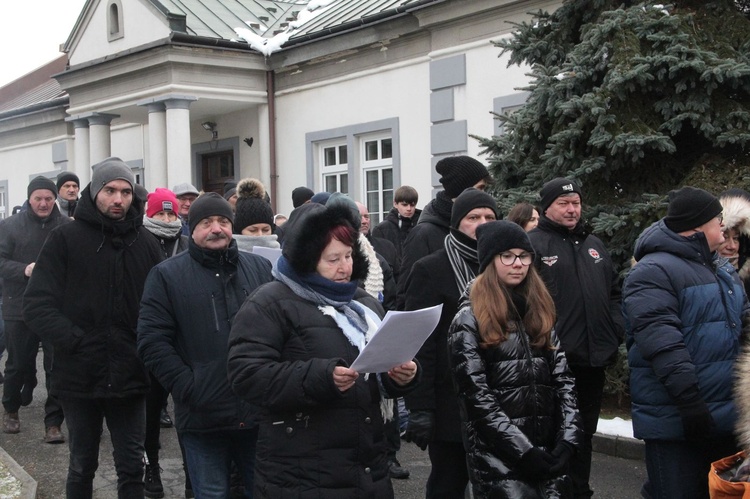 Zakliczyn. Kolędowanie ulicami miasta