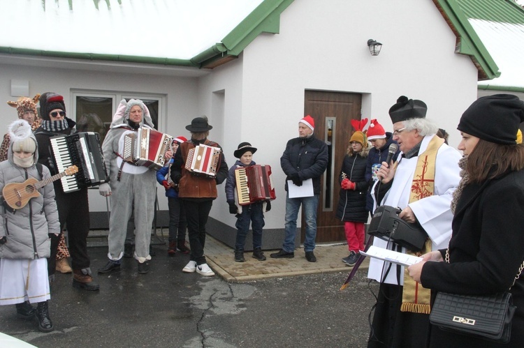 Zakliczyn. Kolędowanie ulicami miasta