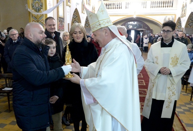 Relikwie św. s. Faustyny Kowalskiej w Chlewiskach