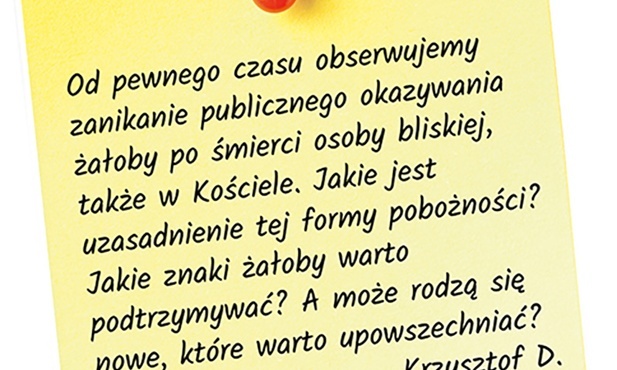 Niemodna żałoba