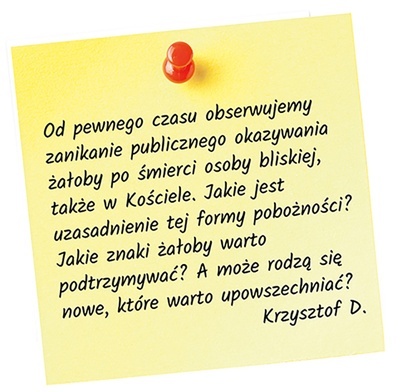 Niemodna żałoba