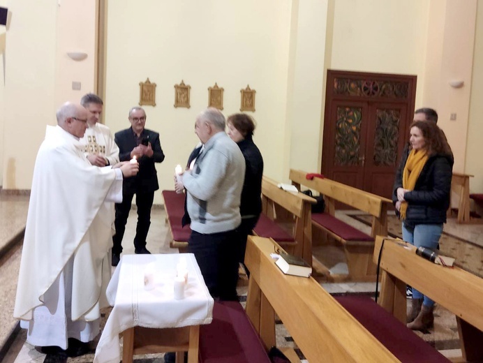 Posłanie na zimowe rekolekcje małżeństw z Ruchu Światło-Życie