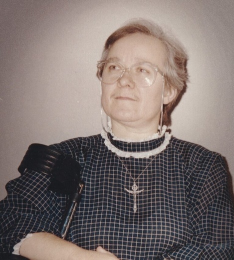 Śp. Aleksandra Gabrysiak, patronka środowisk medycznych archidiecezji gdańskiej.