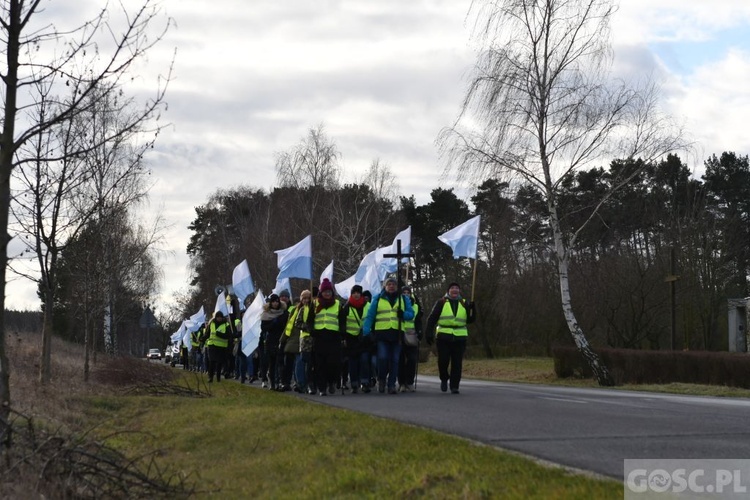 Comiesięczna pielgrzymka z Międzyrzecza do Pani Cierpliwie Słuchającej