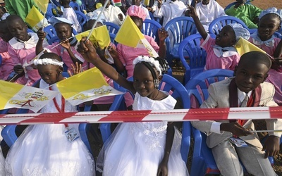 Świadectwa dzieci z Sudanu Płd. przed Papieżem