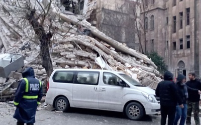 Proboszcz z Aleppo po trzęsieniu ziemi: Wielu zostało uwięzionych. Pada deszcz i jest zimno