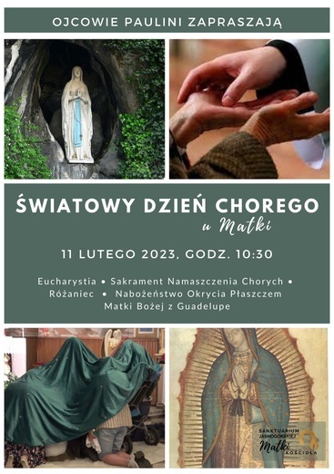 Światowy Dzień Chorego pod płaszczem NMP z Guadalupe