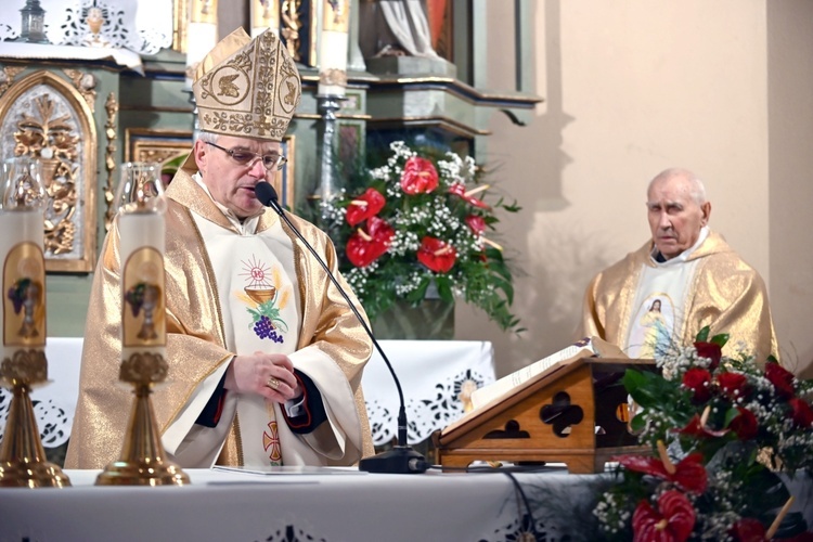 Oleszna. Uczcili jubileusze ks. Adama Ruszały