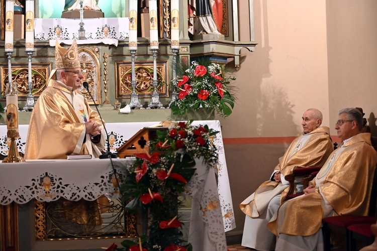 Oleszna. Uczcili jubileusze ks. Adama Ruszały