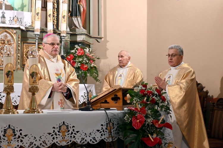 Oleszna. Uczcili jubileusze ks. Adama Ruszały