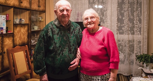 Państwo Henryka i Stanisław Kikołowie 2 lutego obchodzili 76. rocznicę ślubu.