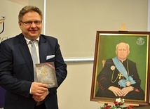 ▲	Dr hab. Mariusz Krzysztofiński mówił o kapłanach posługujących w mieście.
