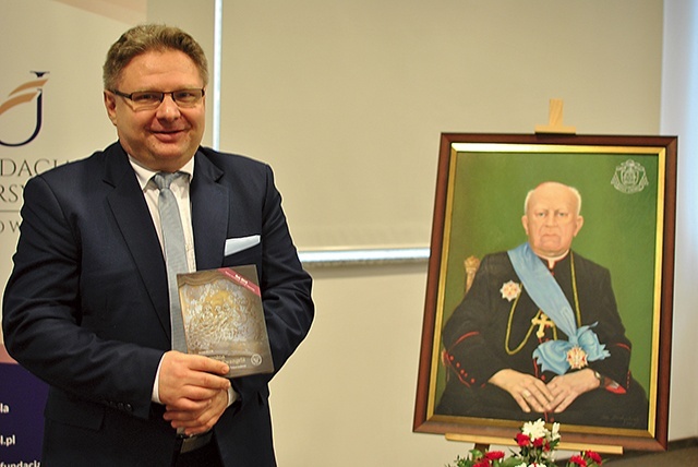 ▲	Dr hab. Mariusz Krzysztofiński mówił o kapłanach posługujących w mieście.