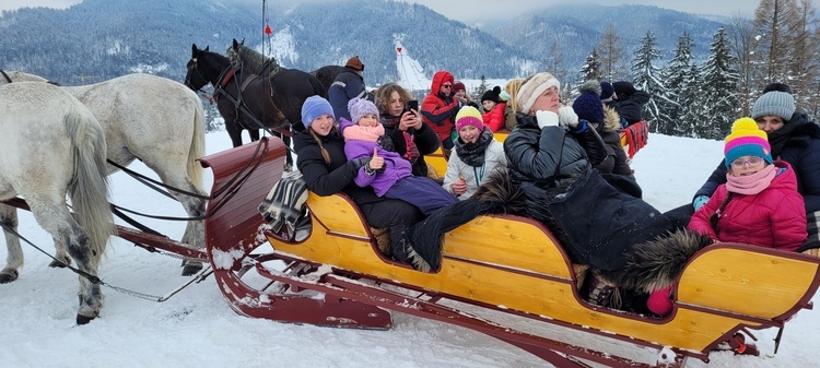 Dzieci z Limanowej w Zakopanem