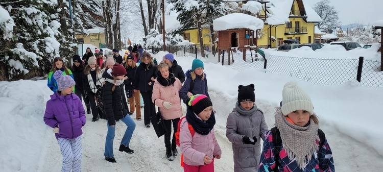 Dzieci z Limanowej w Zakopanem