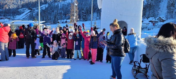 Dzieci z Limanowej w Zakopanem