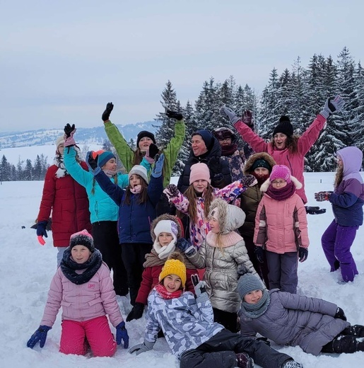 Dzieci z Limanowej w Zakopanem