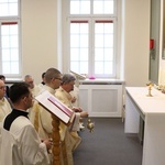 Błogosławieństwo kaplicy w Katolickim Zespole Szkolno-Przedszkolnym "Paulińska"