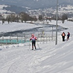 Na nartach wokół lotniska