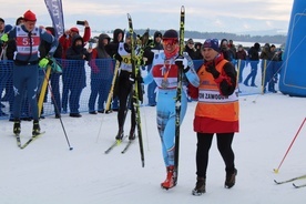 Ks. Łukasz nie dogonił Justyny Kowalczyk 
