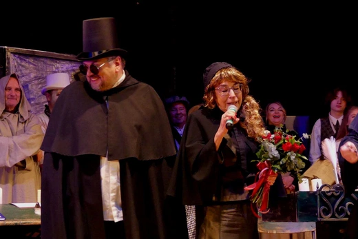 Ebenezer Scrooge i inni - nauczyciele bielskiego gastronoma na scenie