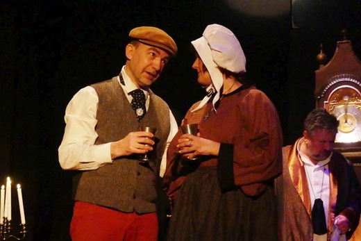 Ebenezer Scrooge i inni - nauczyciele bielskiego gastronoma na scenie