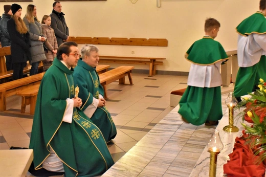 Relikwie bł. kard. Stefana Wyszyńskiego w Słotwinie