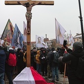 ▲	Przed tygodniem ogólnopolskie spotkanie Wojowników Maryi rozpoczęło się nieopodal miejsca objawień Jezusa Miłosiernego św. s. Faustynie Kowalskiej.