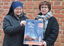 – Każde życie jest Bożym darem dla świata i znakiem Bożej miłości – podkreślają s. Katarzyna (z lewej) i Elżbieta Banaszkiewicz.